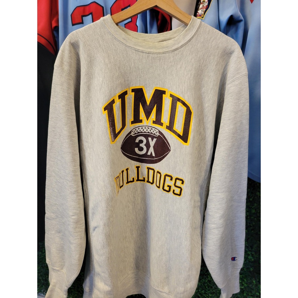 vtg 90s UMD BULLDOGS CHAMPION Reverse Weave 3xl university minnesota Duluth